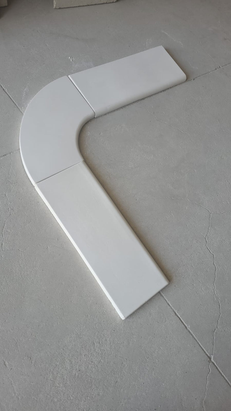 Canto para Borda Reta - 49x20x2,5cm - Vila Romanna